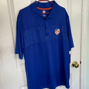 Mens FC Cincinnati polo shirt -size XL